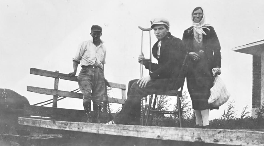 Discharged patient in Vilna